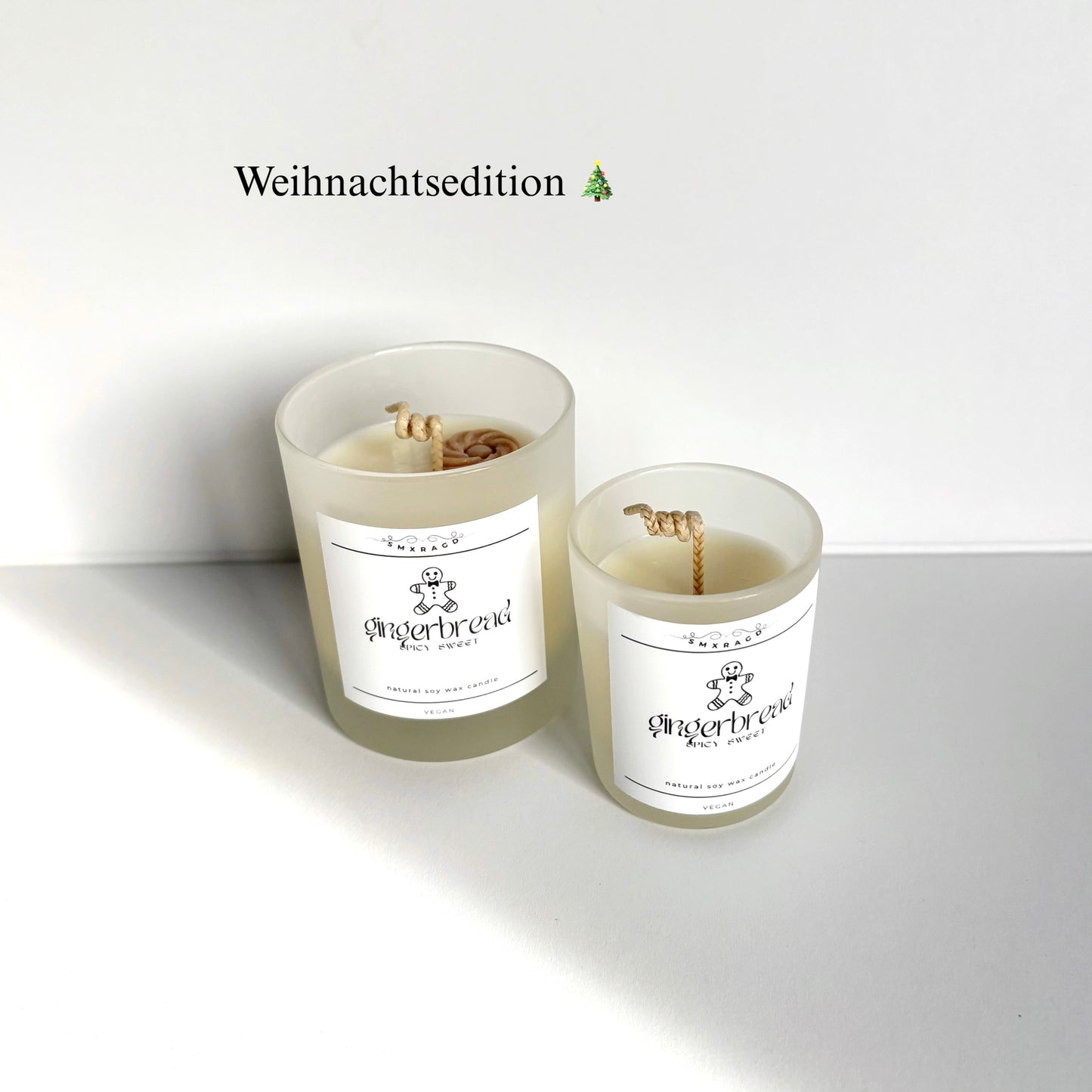Weihnachtsedition 🎄 Gingerbread Duftkerze - 9cl/ 90ml & 20cl/ 200ml