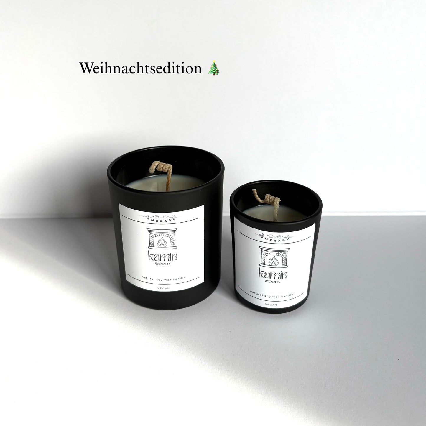 Weihnachtsedition 🎄 Kamin Duftkerze - 9cl/ 90ml & 20cl/ 200ml