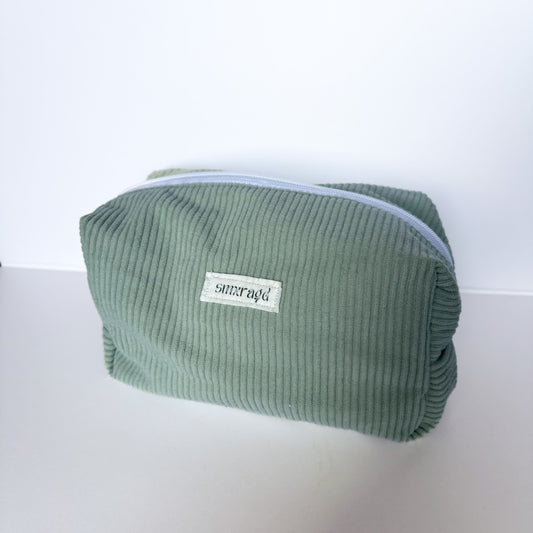 Kosmetiktasche - Smxragd - Kerzen und mehr