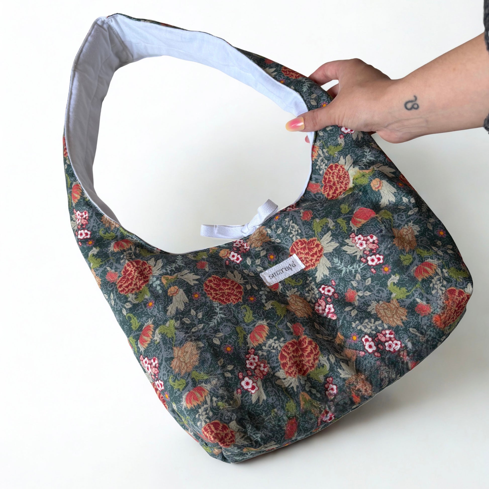 Tasche “Ella” - Smxragd - Kerzen und mehr