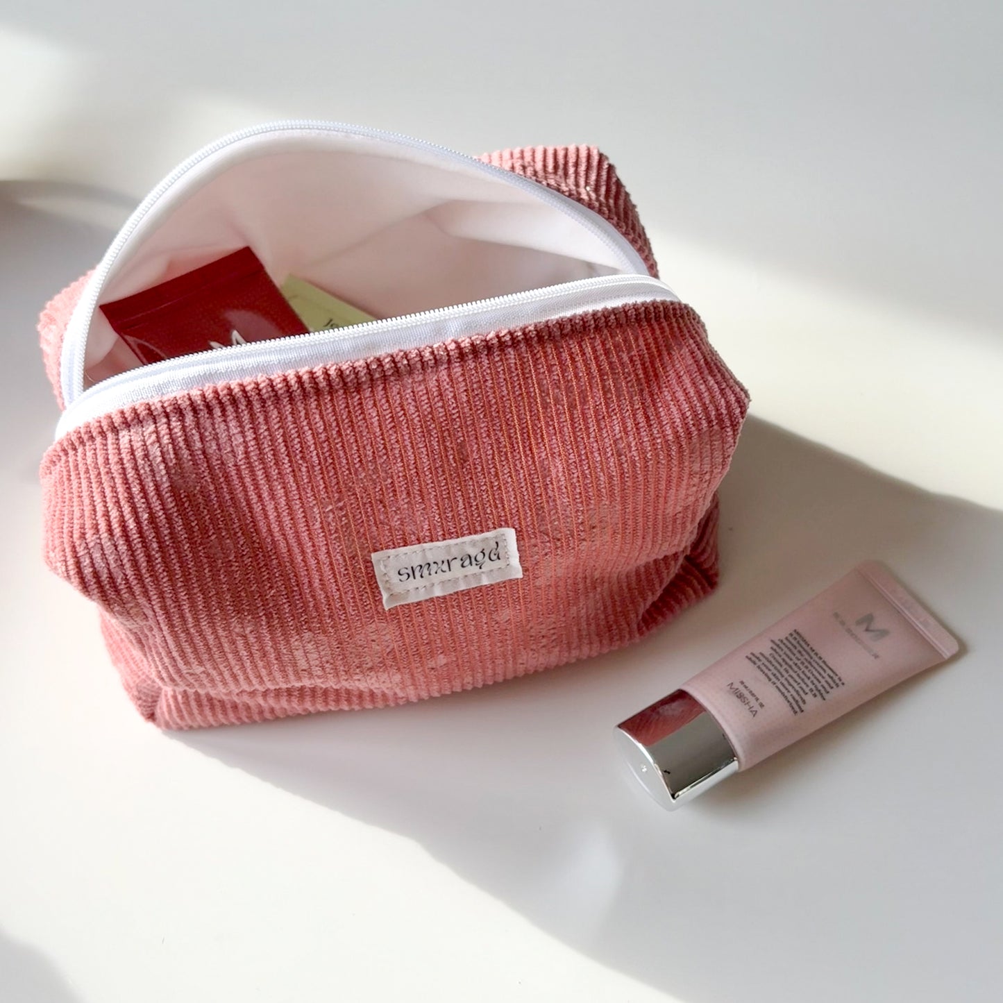 Kosmetiktasche - Smxragd - Kerzen und mehr