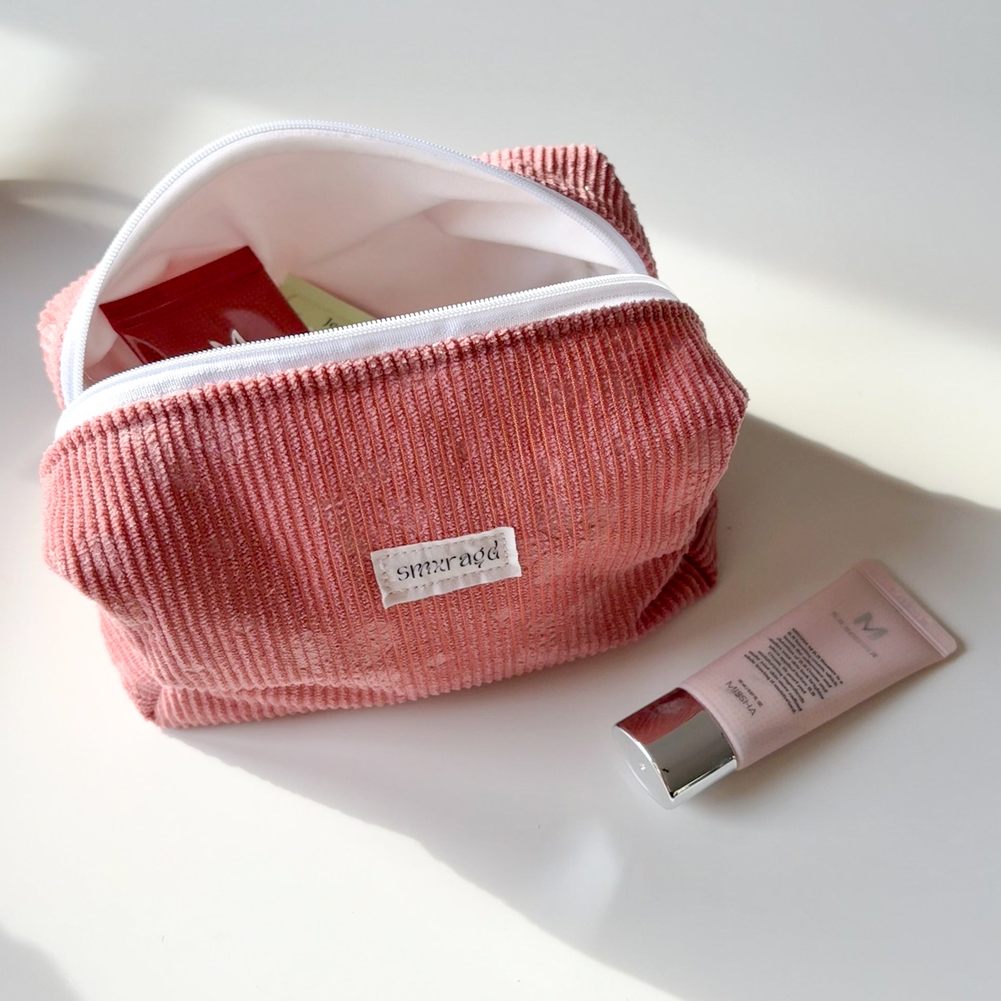 Kosmetiktasche - Smxragd - Kerzen und mehr