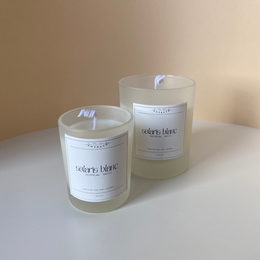 Solaris Blanc Duftkerze - 9cl/ 90ml - Smxragd - Kerzen und mehr